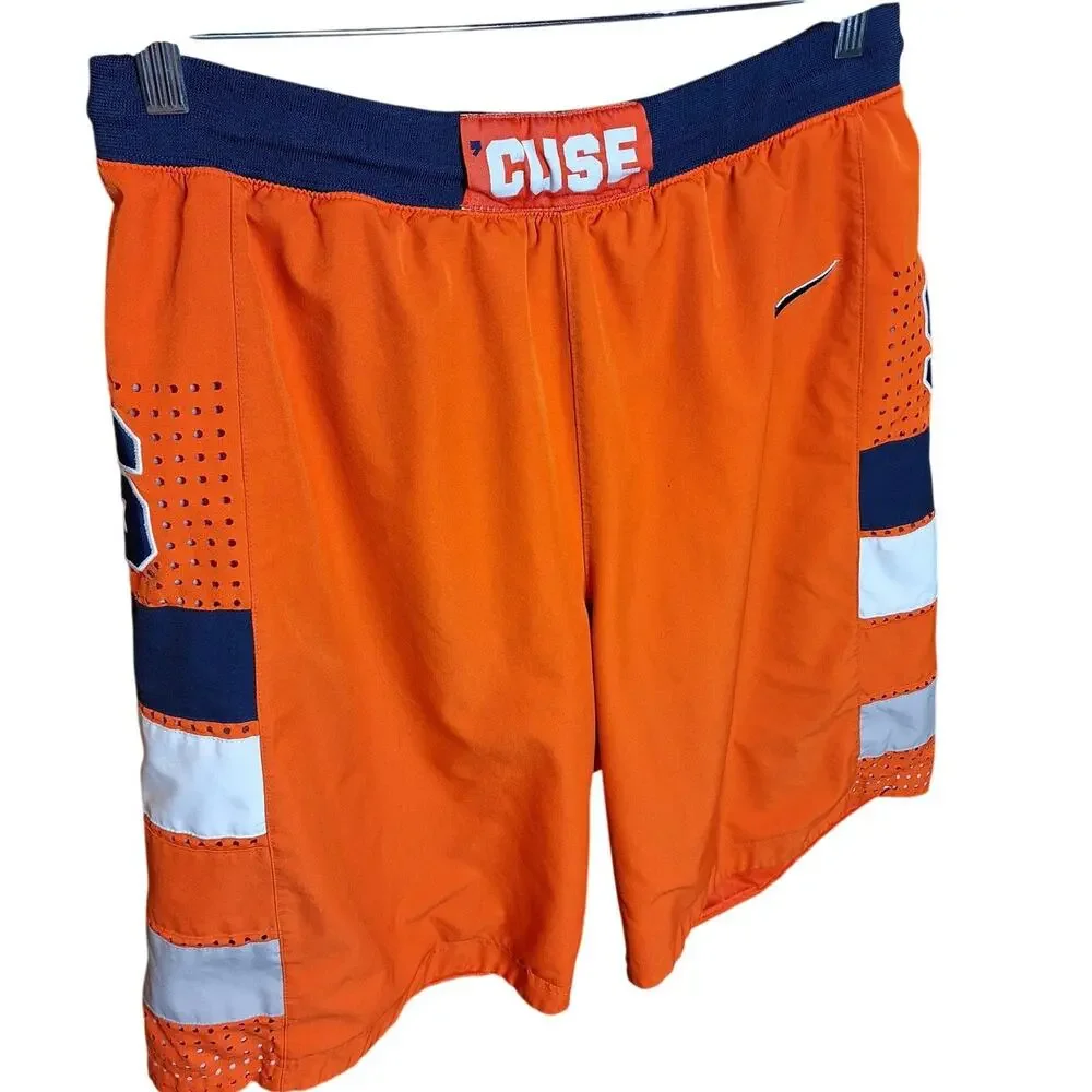 Nike Syracuse NY Drifit basket ball shorts athletic cuse university college NCAA
